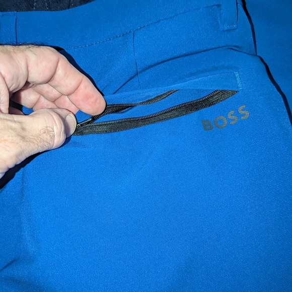 Boss Vibrant Blue Performance Chinos Size 34x30 - Picture 4 of 10